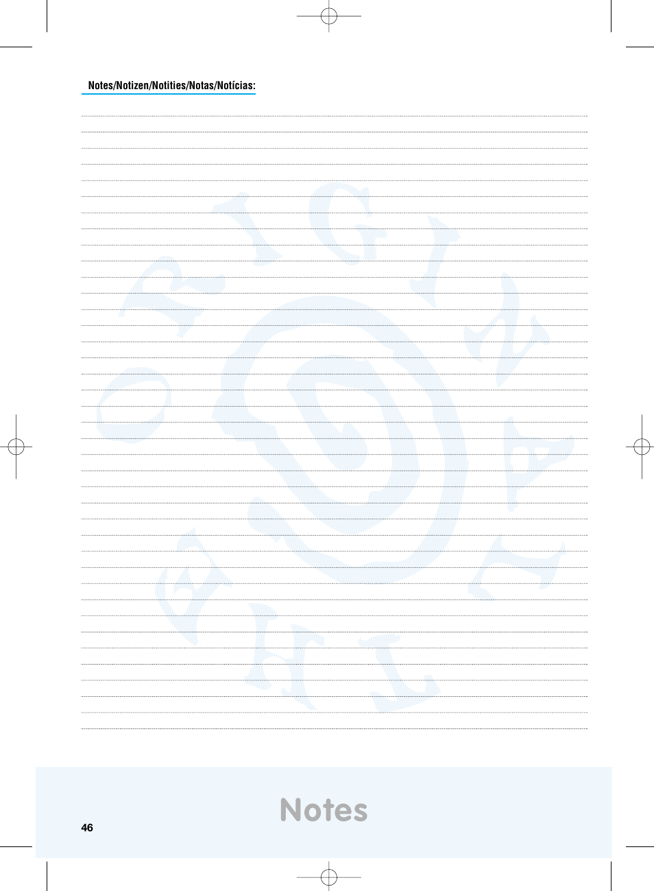 Maxi-Cosi Priori XP User Manual | Page 46 / 48