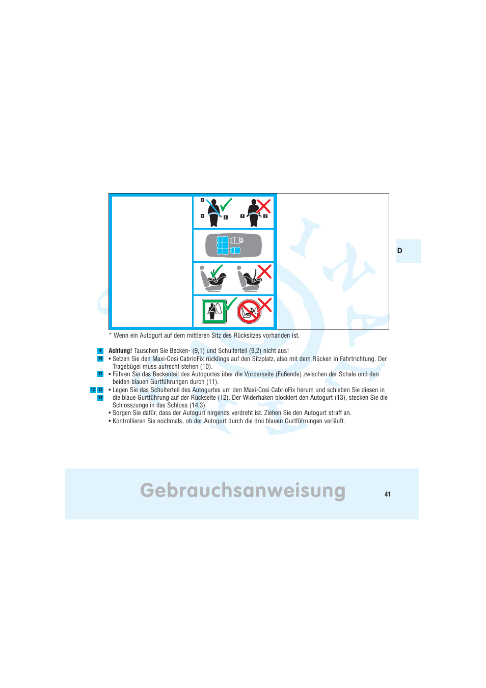Gebrauchsanweisung | Maxi-Cosi Baby Crrier User Manual | Page 37 / 98