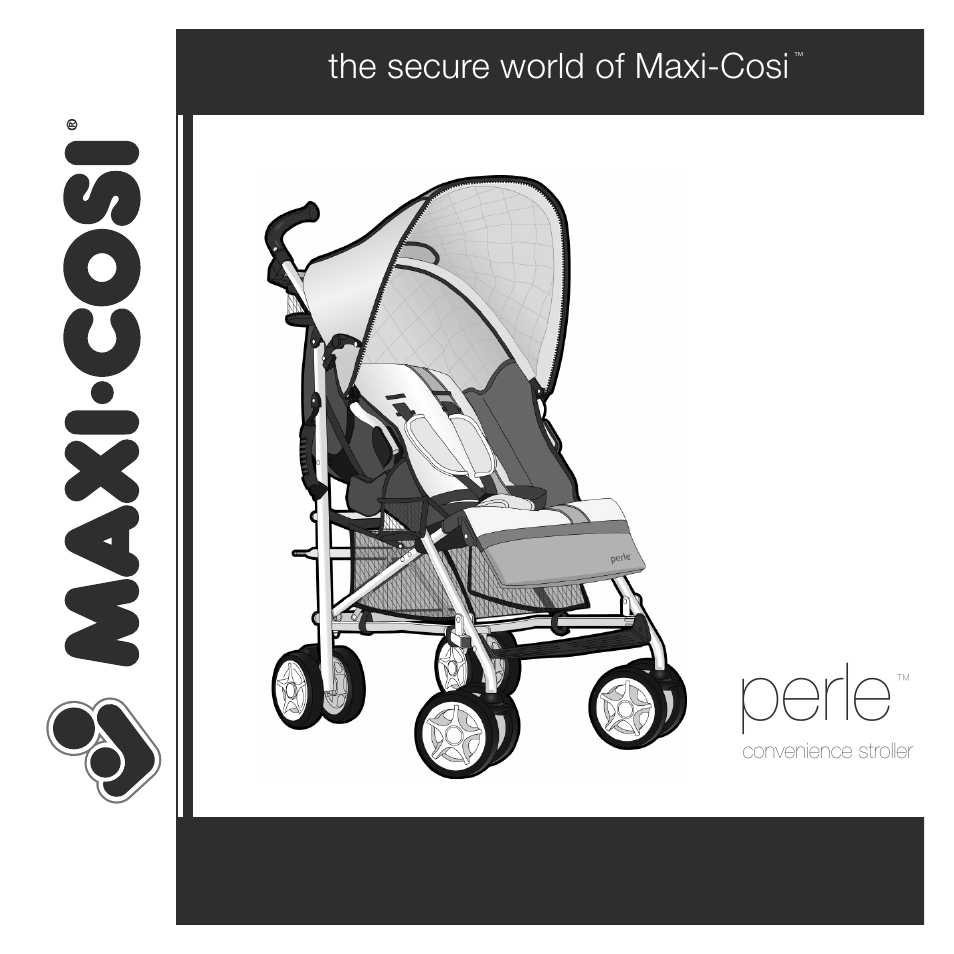 Maxi-Cosi PERLE 1443 User Manual | 10 pages