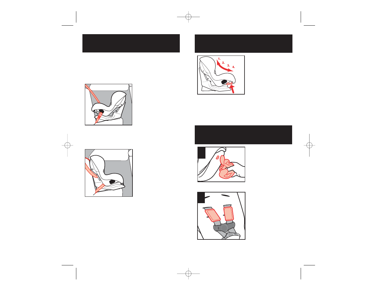 Choosing restraint and position | Maxi-Cosi Priori User Manual | Page 7 / 26