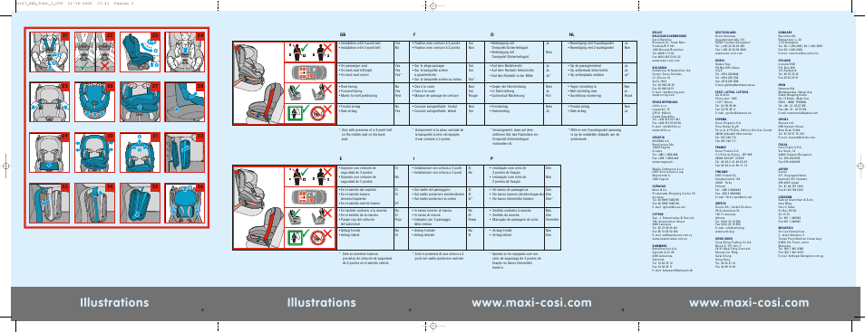 Illustrations | Maxi-Cosi Tobi User Manual | Page 4 / 41