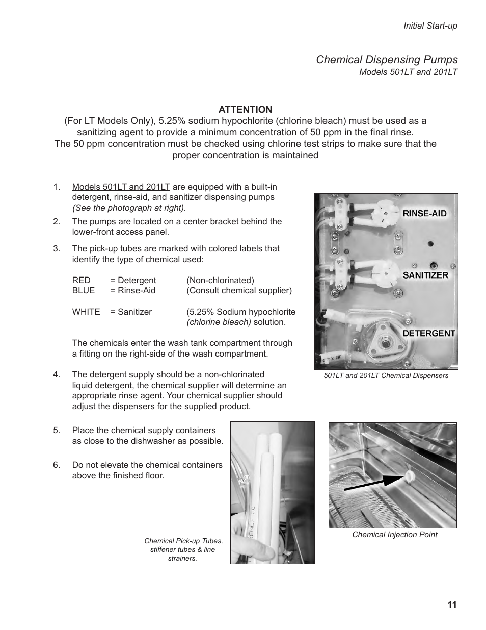 Chemical dispensing pumps | Moyer Diebel 501HT User Manual | Page 21 / 78