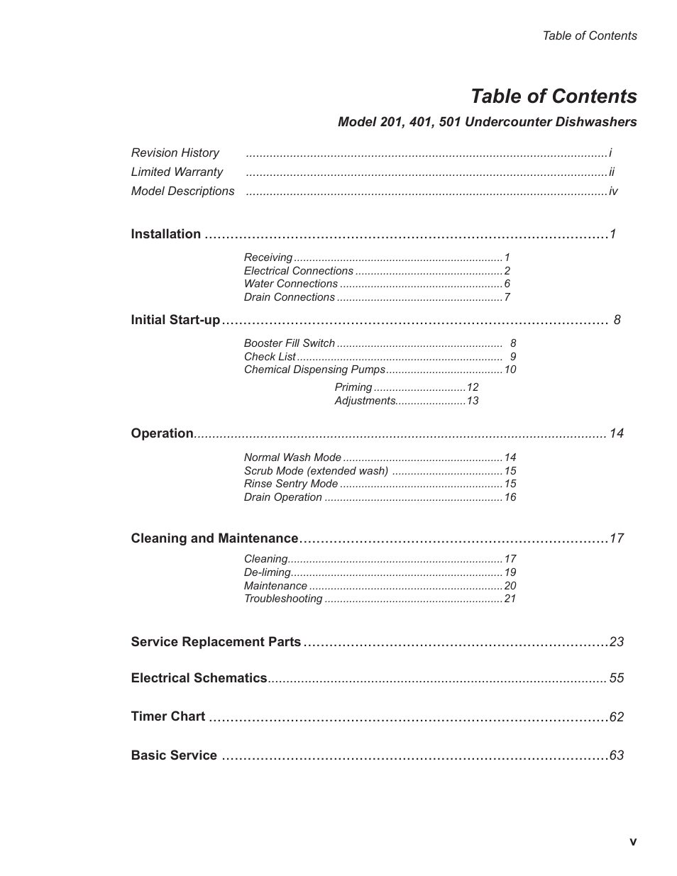 Moyer Diebel 501HT User Manual | Page 9 / 78