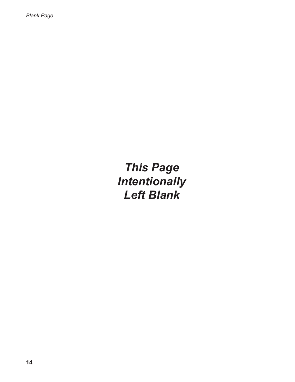 This page intentionally left blank | Moyer Diebel 301HT M2 User Manual | Page 22 / 50