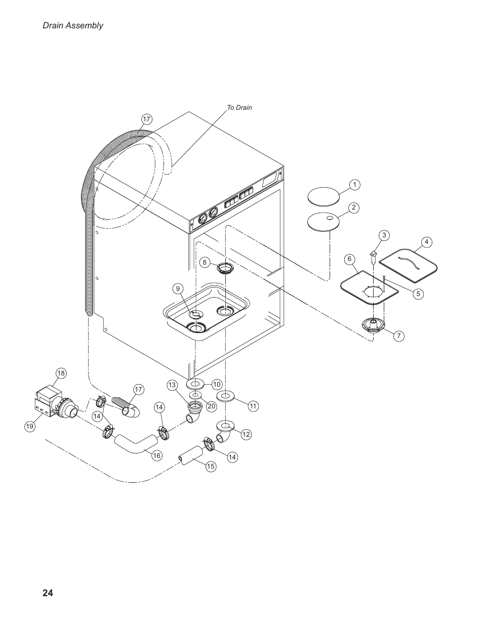 Drain assembly | Moyer Diebel 301HT M2 User Manual | Page 32 / 50
