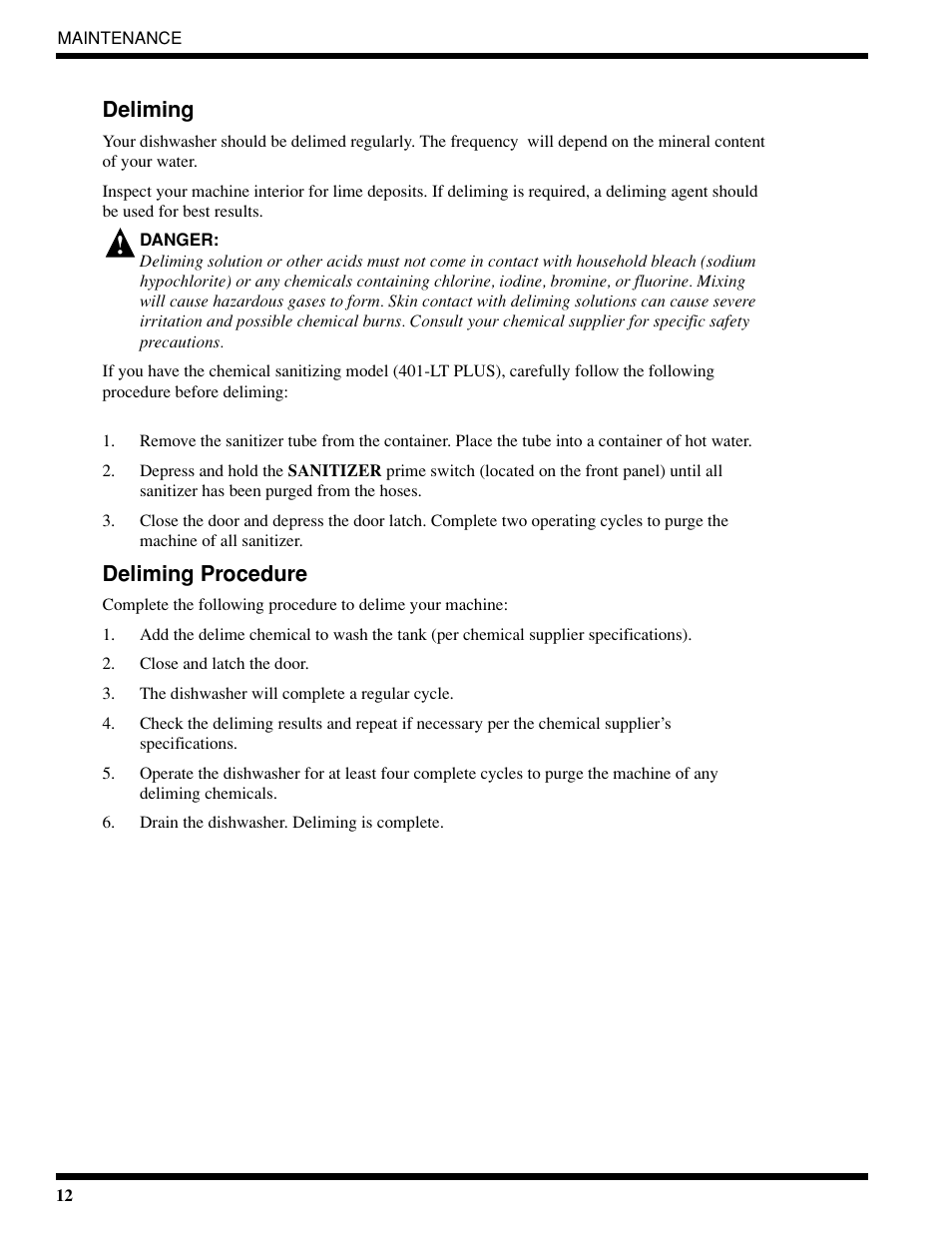 Moyer Diebel 401-HTM2 PLUS User Manual | Page 18 / 51