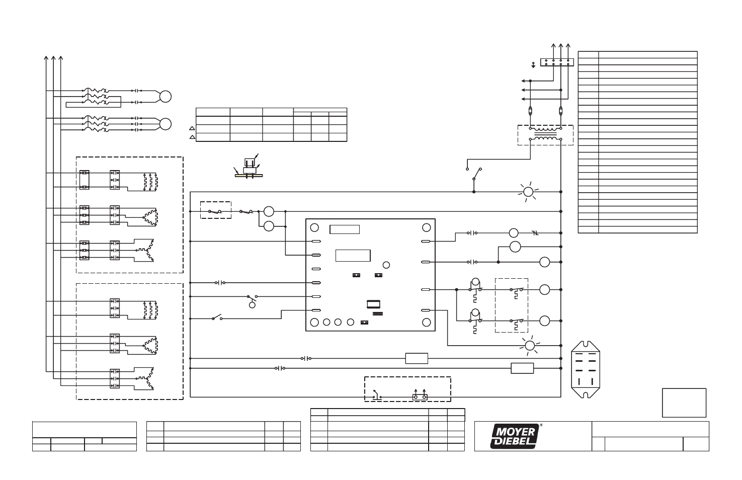 Attention - very important, Relay | Moyer Diebel MH-60M5 User Manual | Page 76 / 76