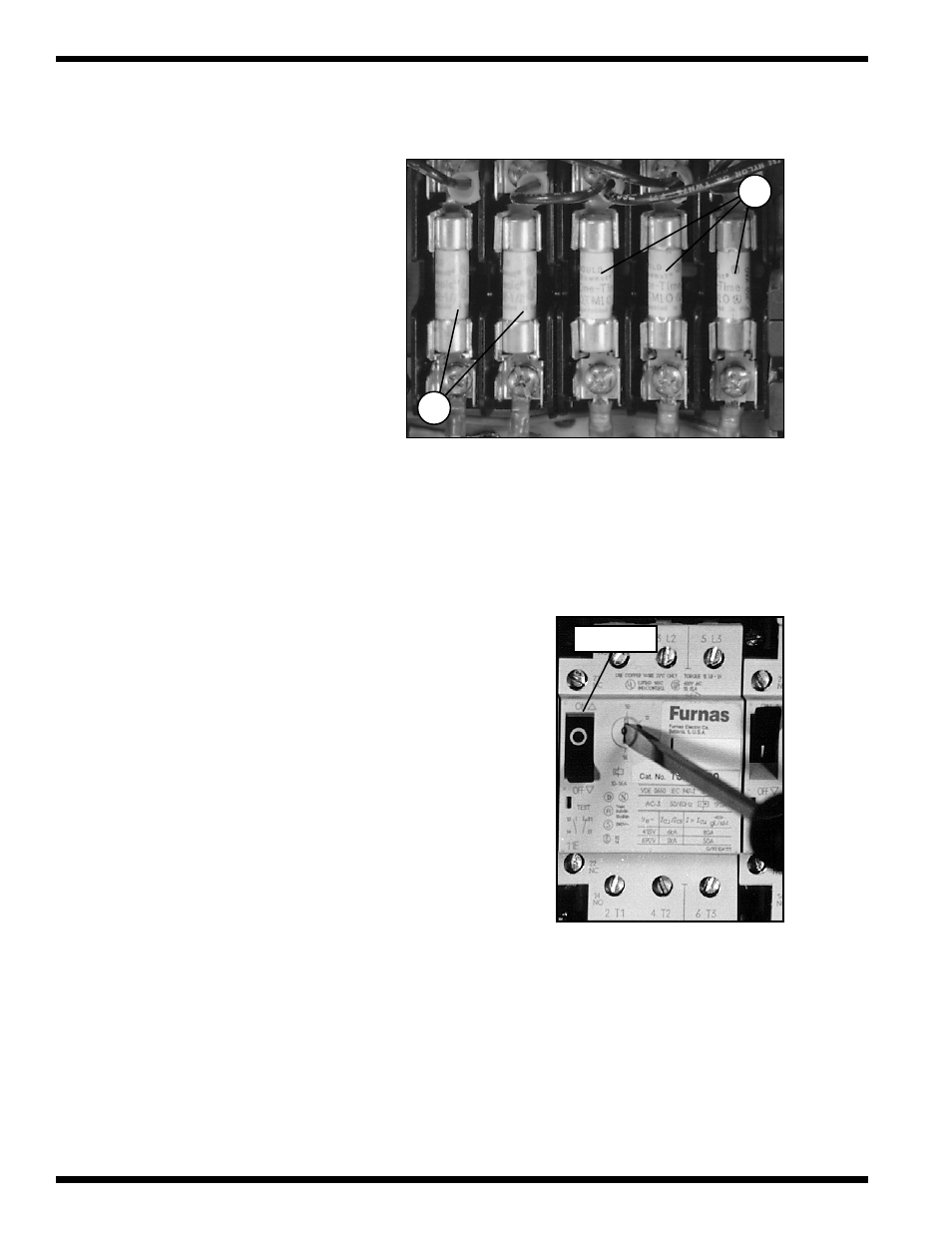 Electrical service (cont.), Motor overloads | Moyer Diebel MH-6NM2 User Manual | Page 30 / 68