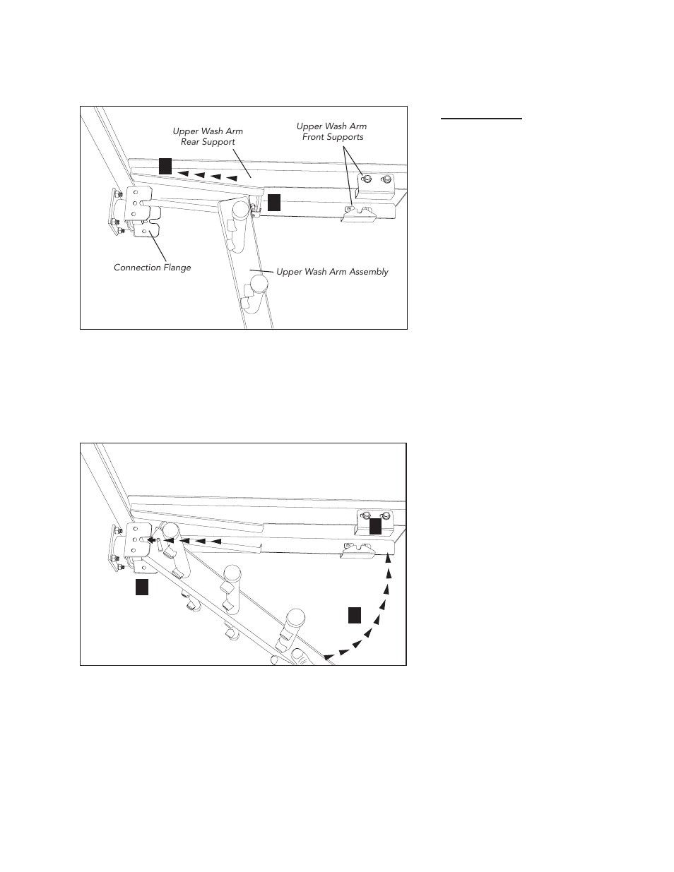 Installing the upper spray arm assembly, Installation | Moyer Diebel MD-66 User Manual | Page 21 / 100