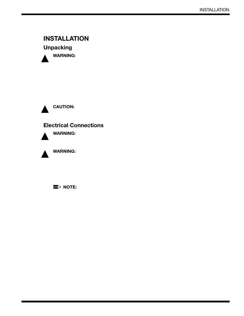Installation | Moyer Diebel 401-HTN User Manual | Page 11 / 51