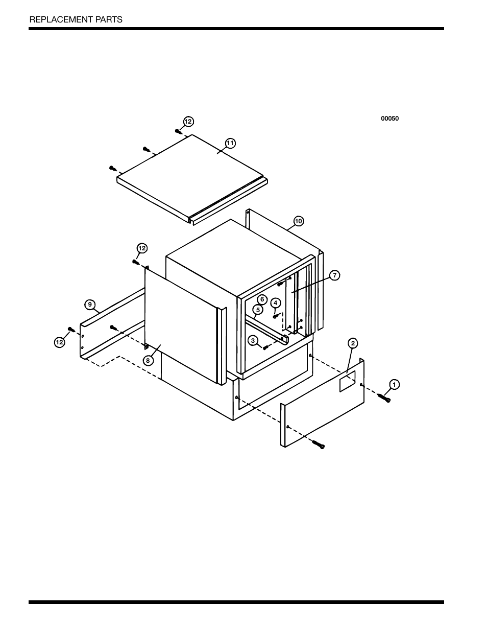 16 replacement parts | Moyer Diebel 401-HTN User Manual | Page 22 / 51