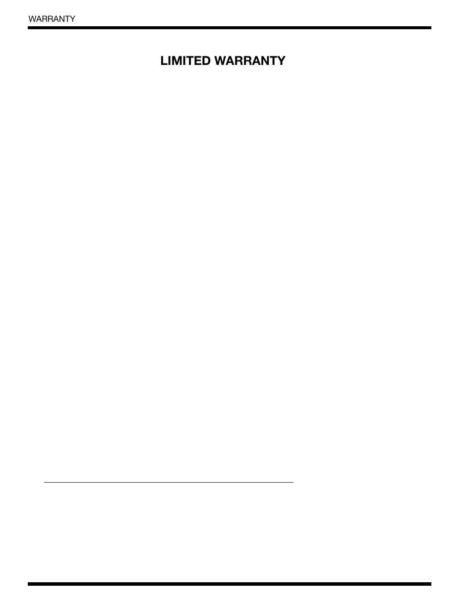 Limited warranty | Moyer Diebel 401-HTN User Manual | Page 8 / 51