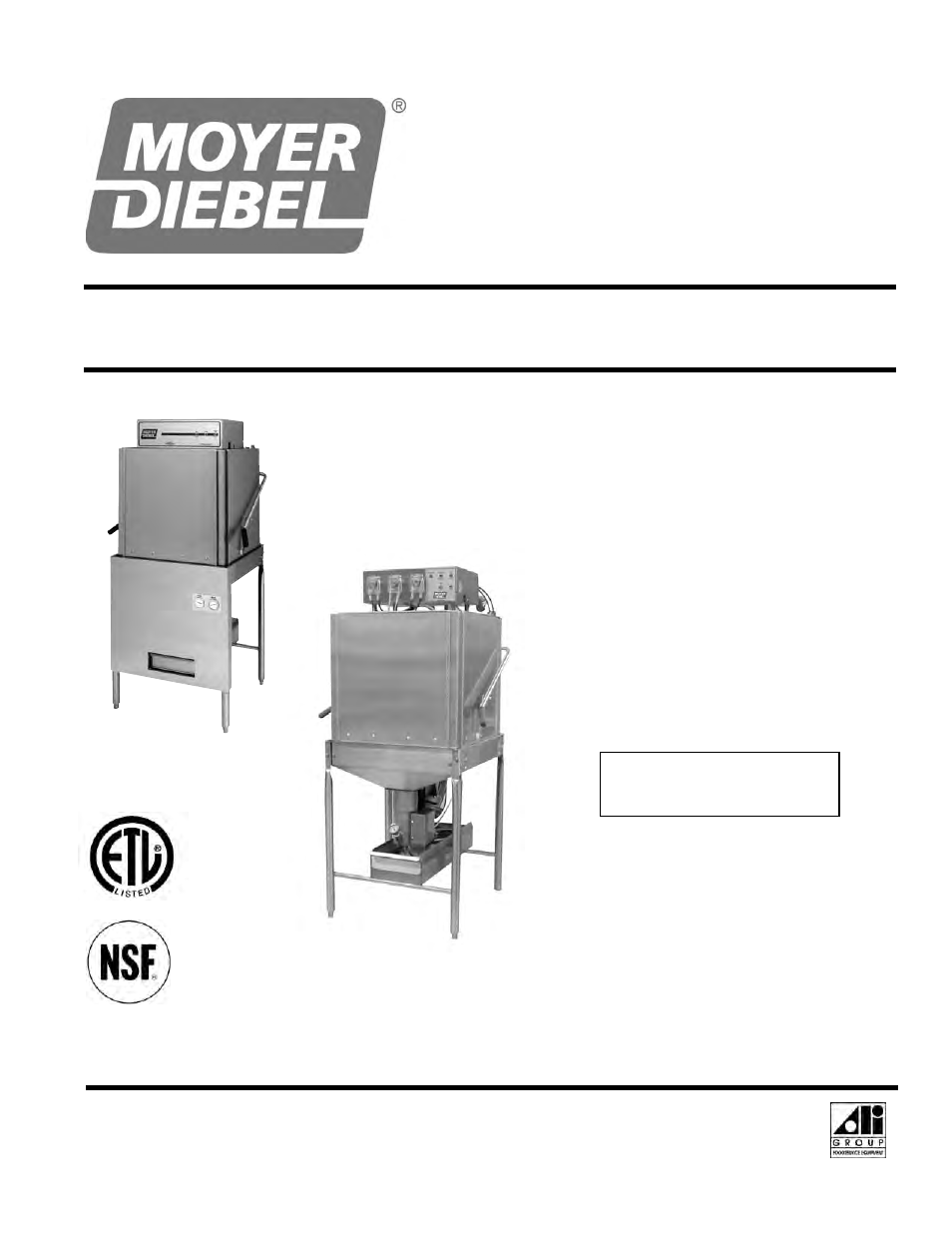 Moyer Diebel MD1000HT User Manual | 80 pages