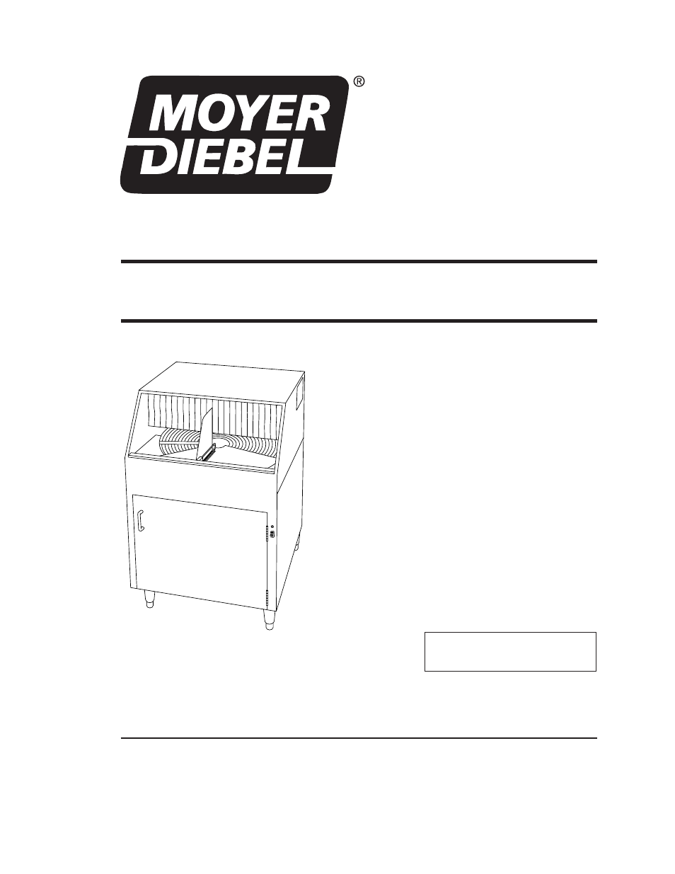 Moyer Diebel DF1-M6 User Manual | 46 pages