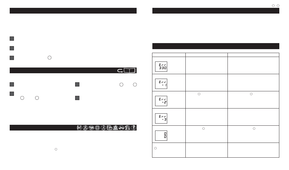 Hold down the button until the display disappears | Mark Of Fitness MF 46 User Manual | Page 8 / 9