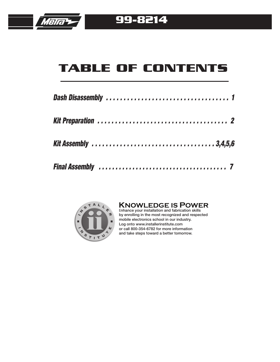 Metra Electronics 99-8214TB User Manual | Page 2 / 12