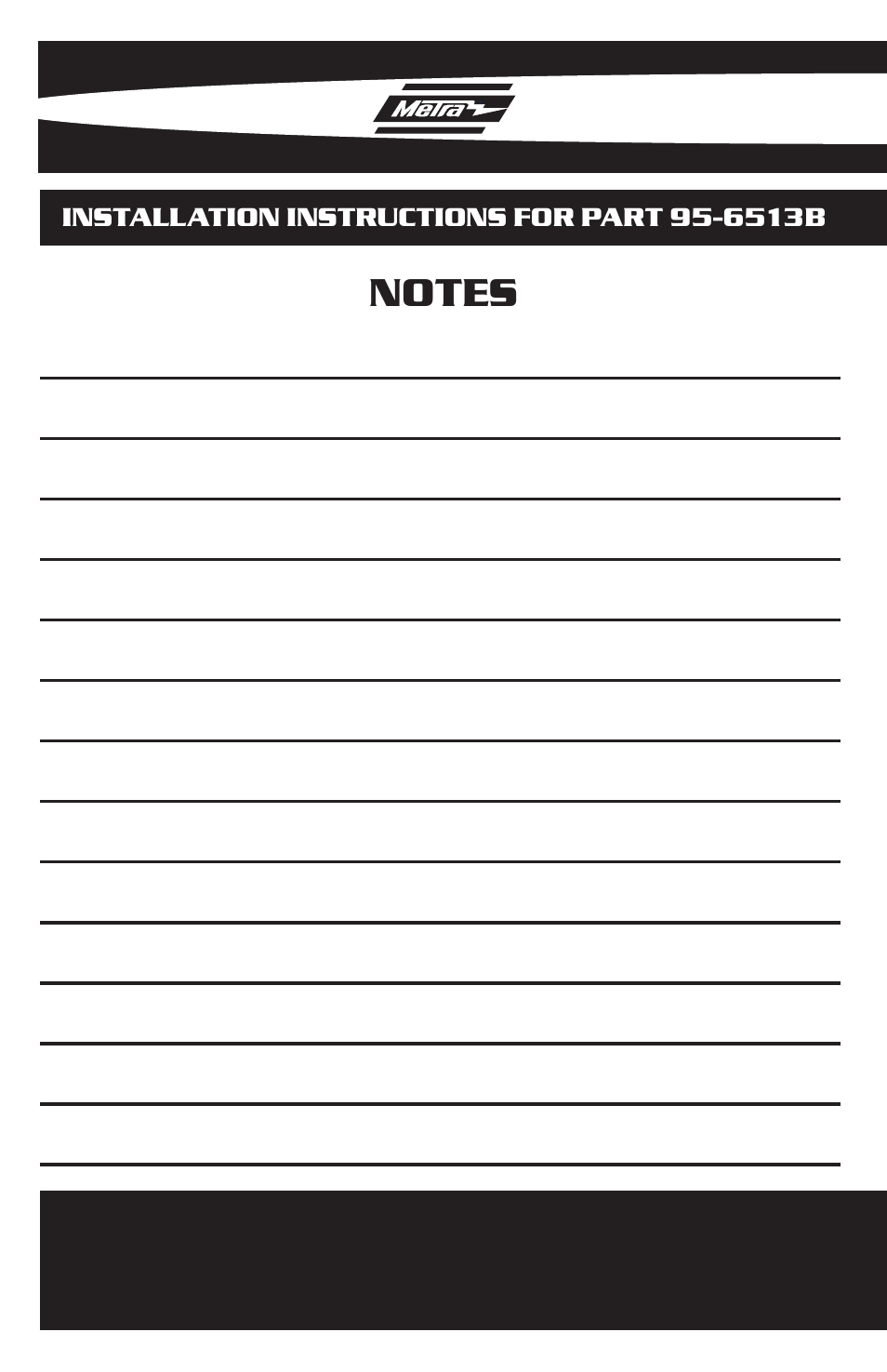 Metra Electronics 95-6513B User Manual | Page 6 / 12