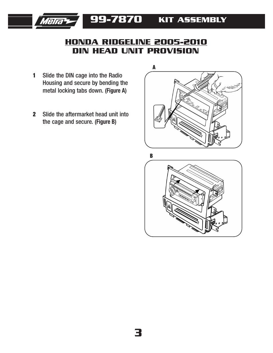 Metra Electronics HONDA RIDGELINE 99-7870G User Manual | Page 5 / 8