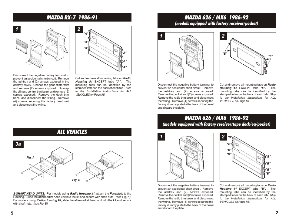 All vehicles | Metra Electronics 99-7500 User Manual | Page 3 / 4