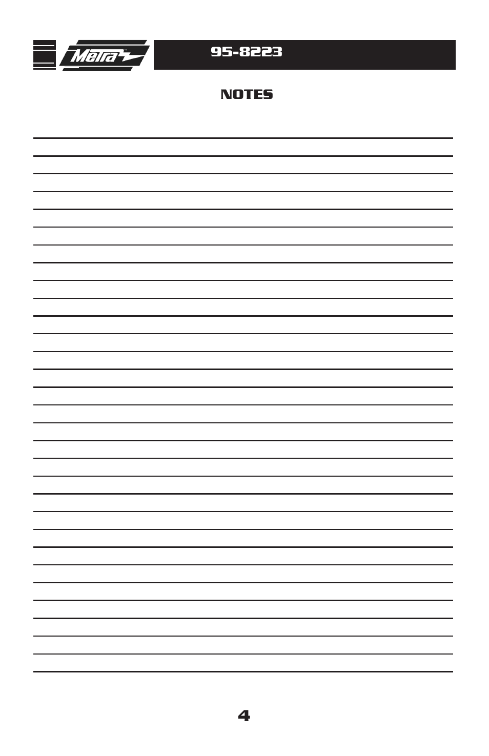 Metra Electronics 95-8223 User Manual | Page 6 / 8
