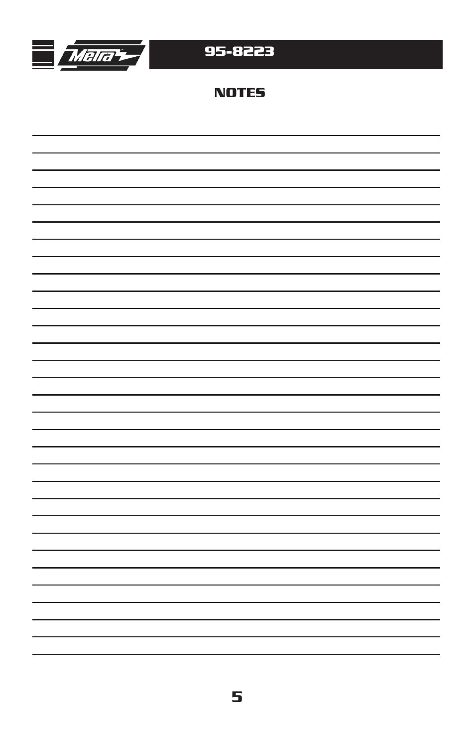 Metra Electronics 95-8223 User Manual | Page 7 / 8
