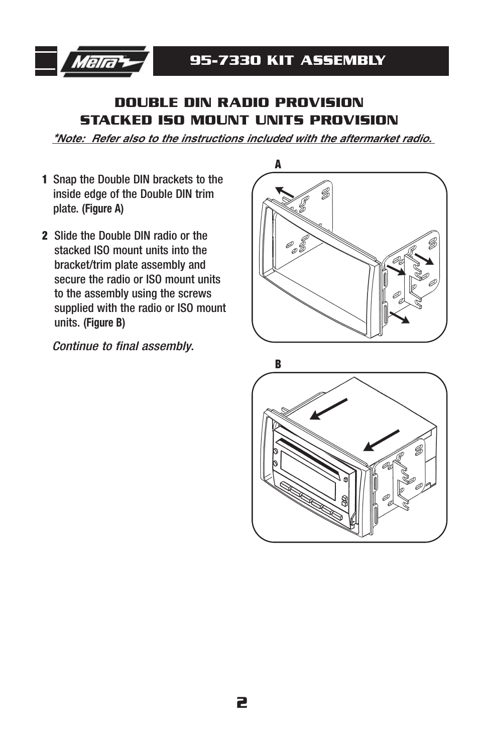 Metra Electronics 95-7330 User Manual | Page 4 / 8