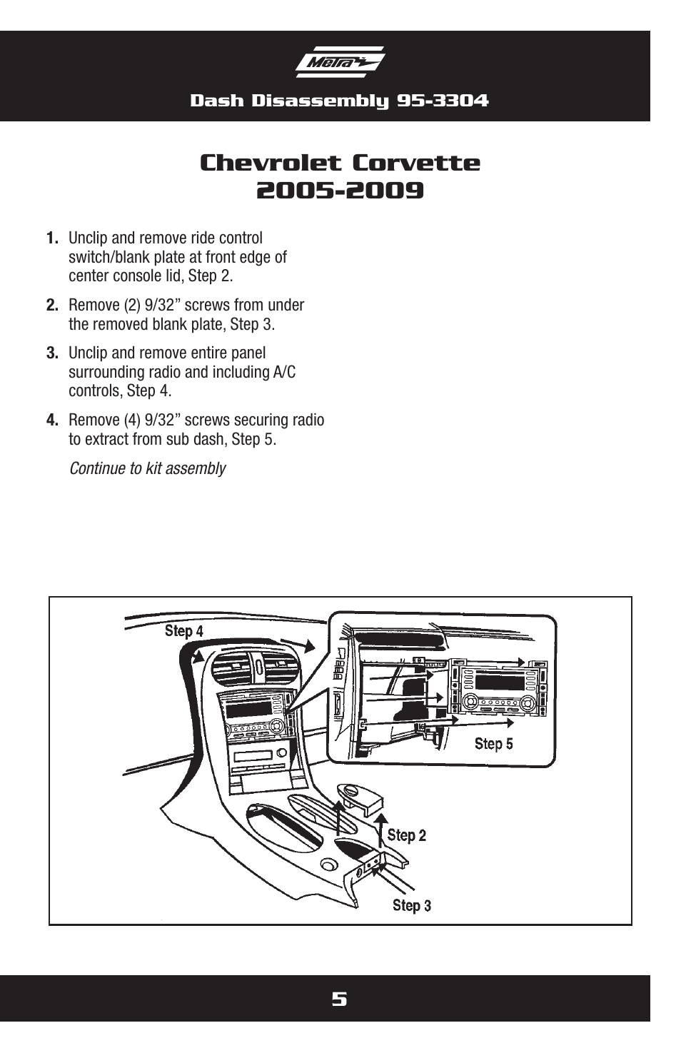 Metra Electronics 95-3304 User Manual | Page 5 / 20