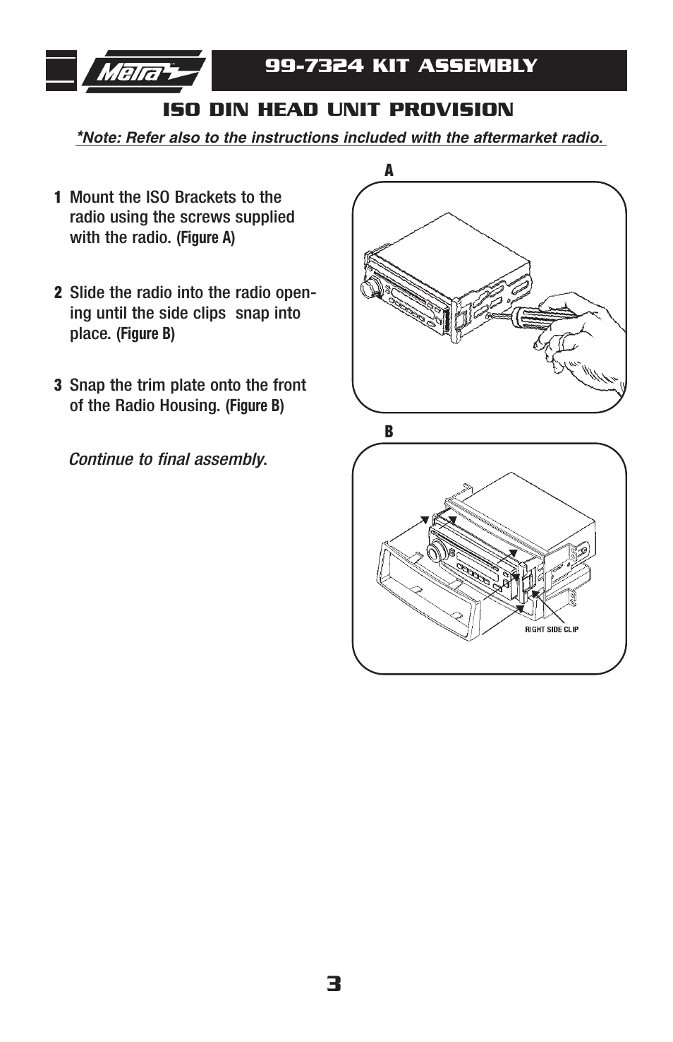 Metra Electronics KIA OPTIMA 99-7324 User Manual | Page 5 / 8
