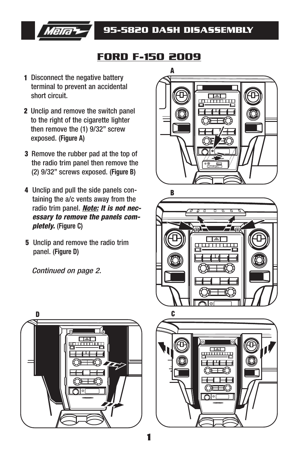 Metra Electronics 95-5820 User Manual | Page 3 / 8