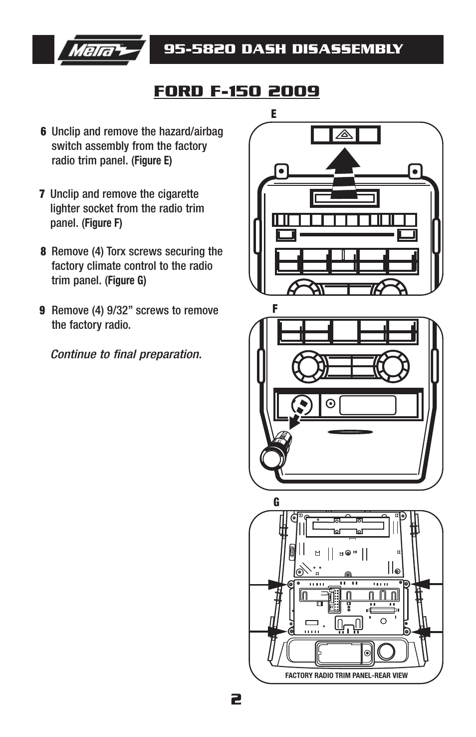 Metra Electronics 95-5820 User Manual | Page 4 / 8