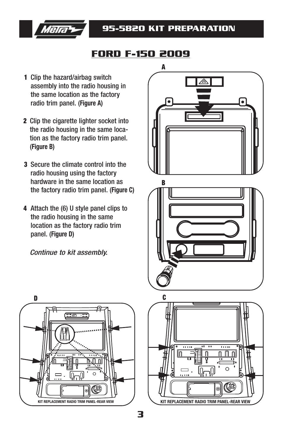 5820 kit preparation | Metra Electronics 95-5820 User Manual | Page 5 / 8