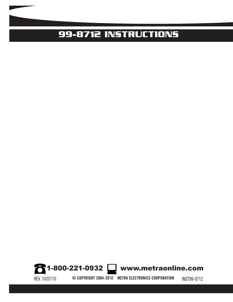8712 instructions | Metra Electronics 99-8712 User Manual | Page 7 / 7