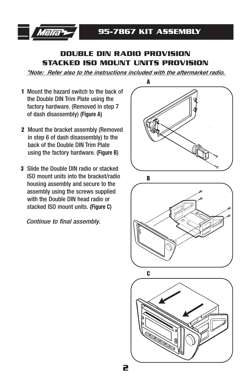 Metra Electronics 95-7867 User Manual | Page 4 / 8