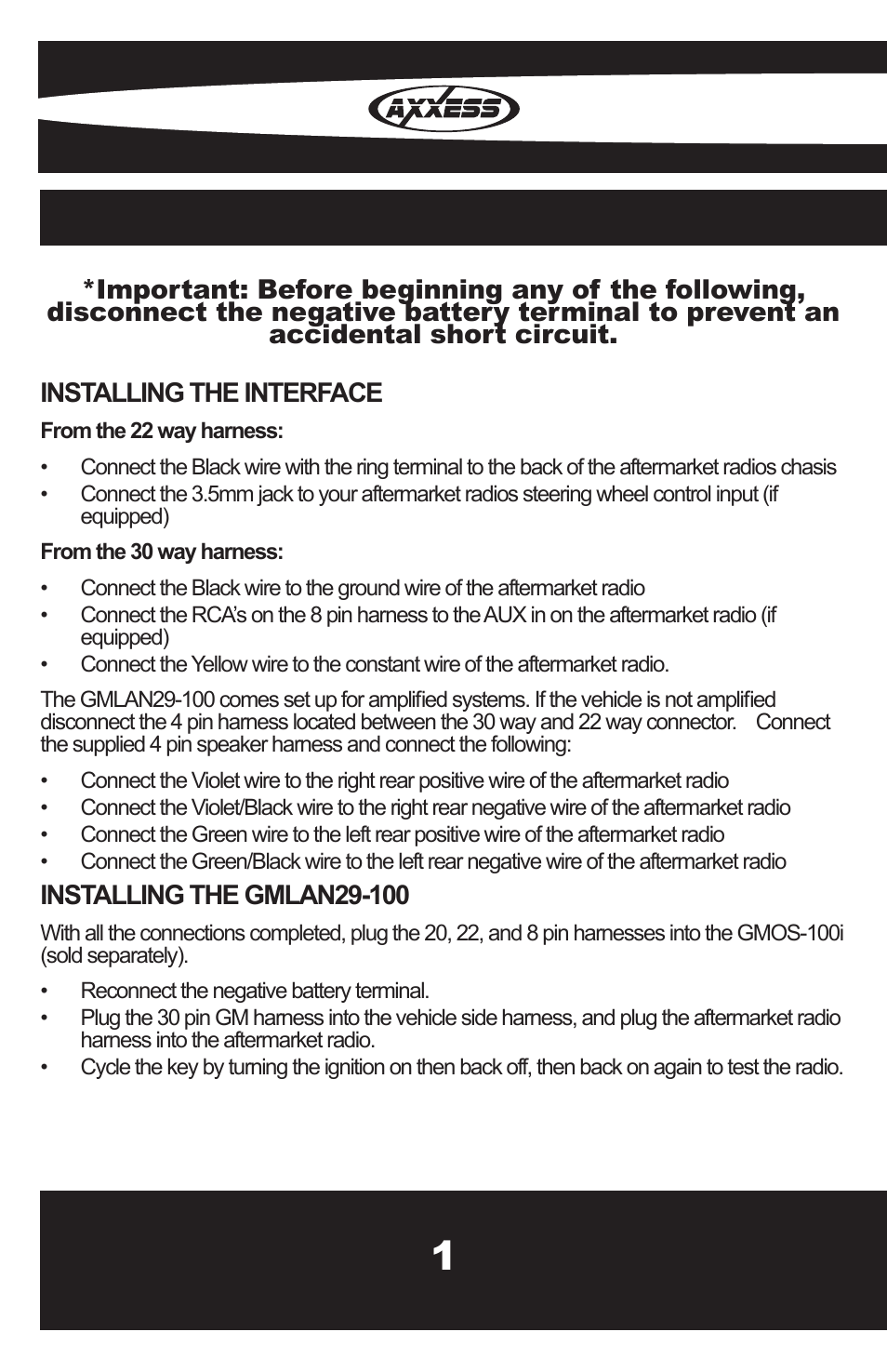 Metra Electronics GMLAN29-100 User Manual | Page 4 / 8