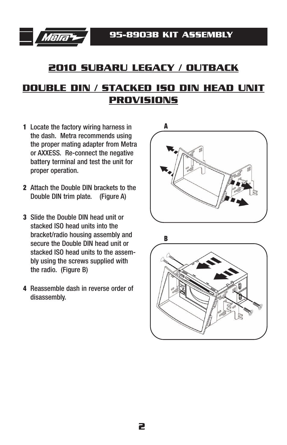 Metra Electronics 95-8903B User Manual | Page 4 / 8