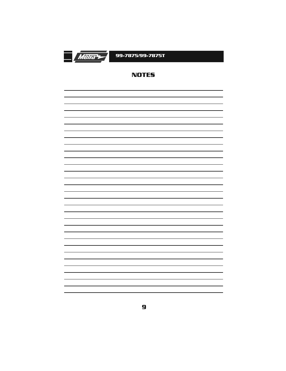 Metra Electronics 99-7875T User Manual | Page 11 / 12