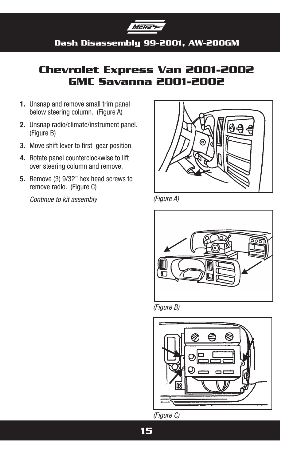 Metra Electronics AW-200GM User Manual | Page 15 / 36