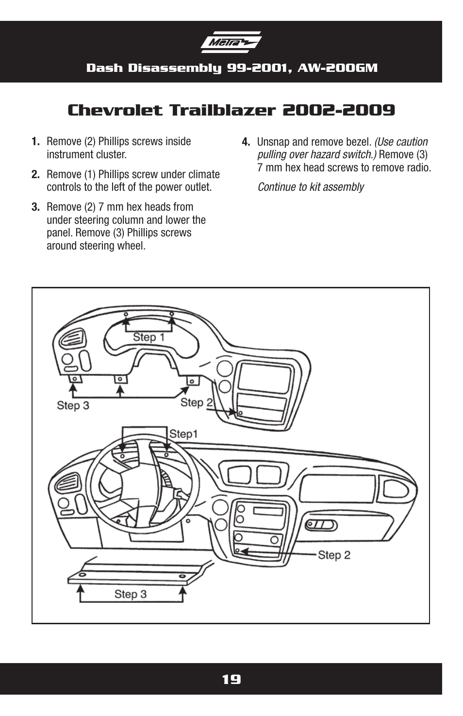 Metra Electronics AW-200GM User Manual | Page 19 / 36