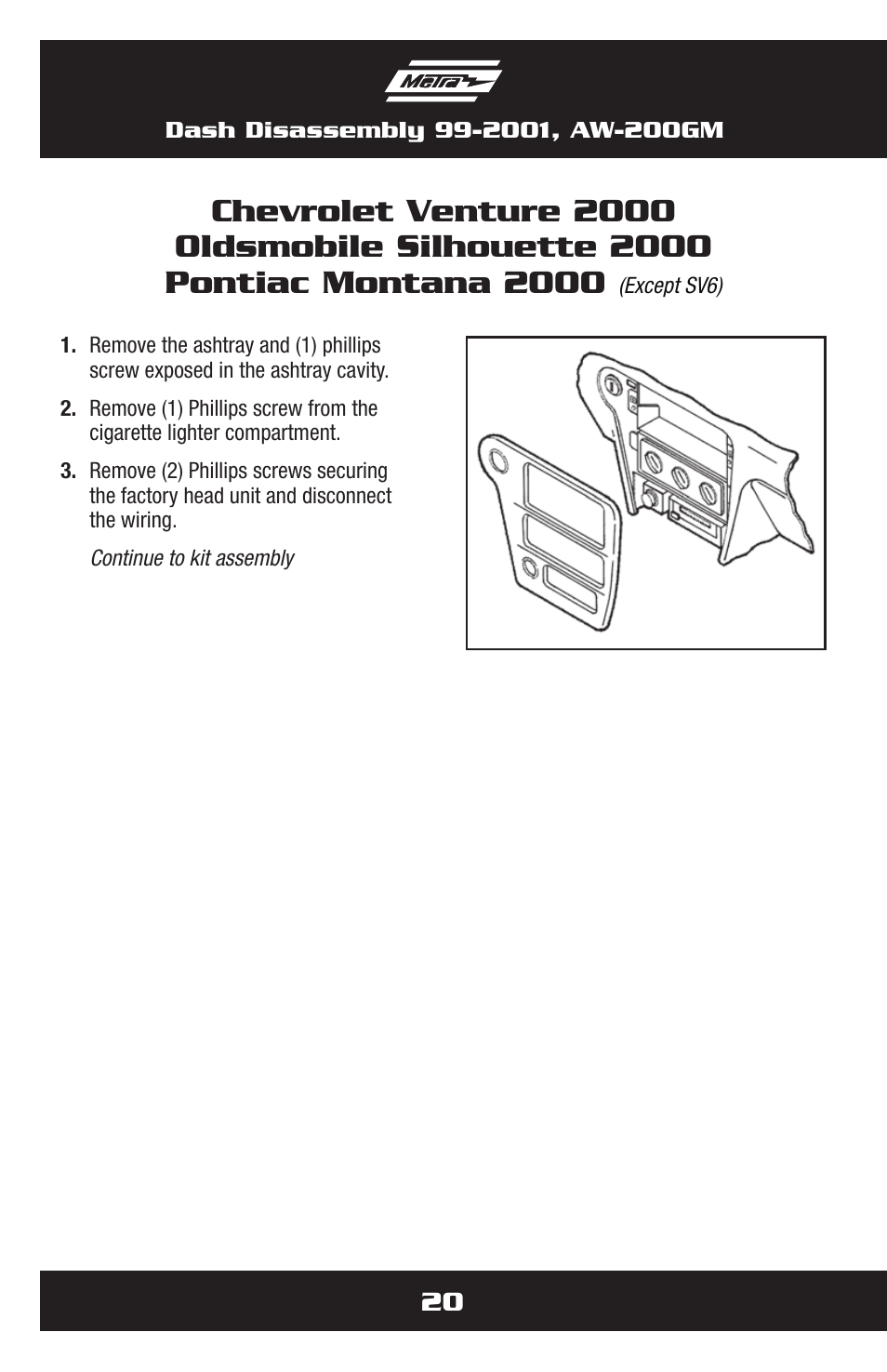 Metra Electronics AW-200GM User Manual | Page 20 / 36