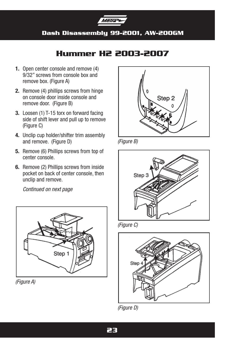 Metra Electronics AW-200GM User Manual | Page 23 / 36