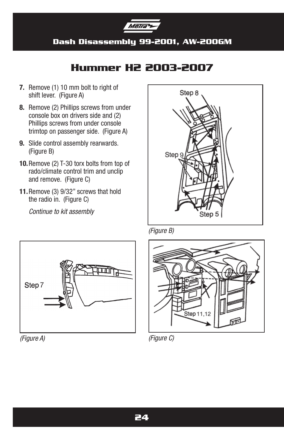 Metra Electronics AW-200GM User Manual | Page 24 / 36