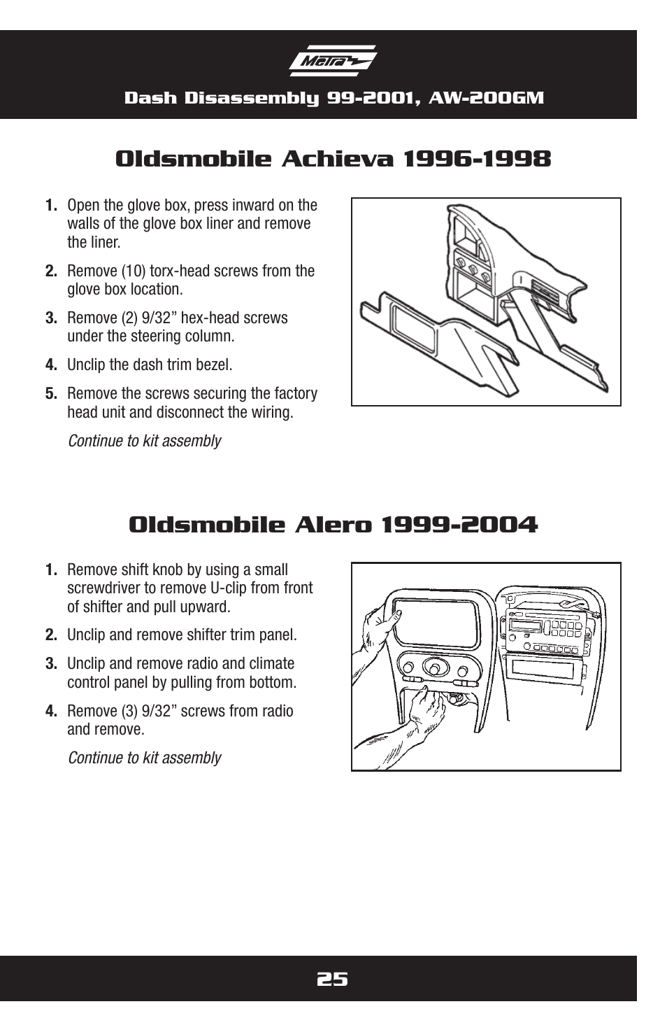 Metra Electronics AW-200GM User Manual | Page 25 / 36