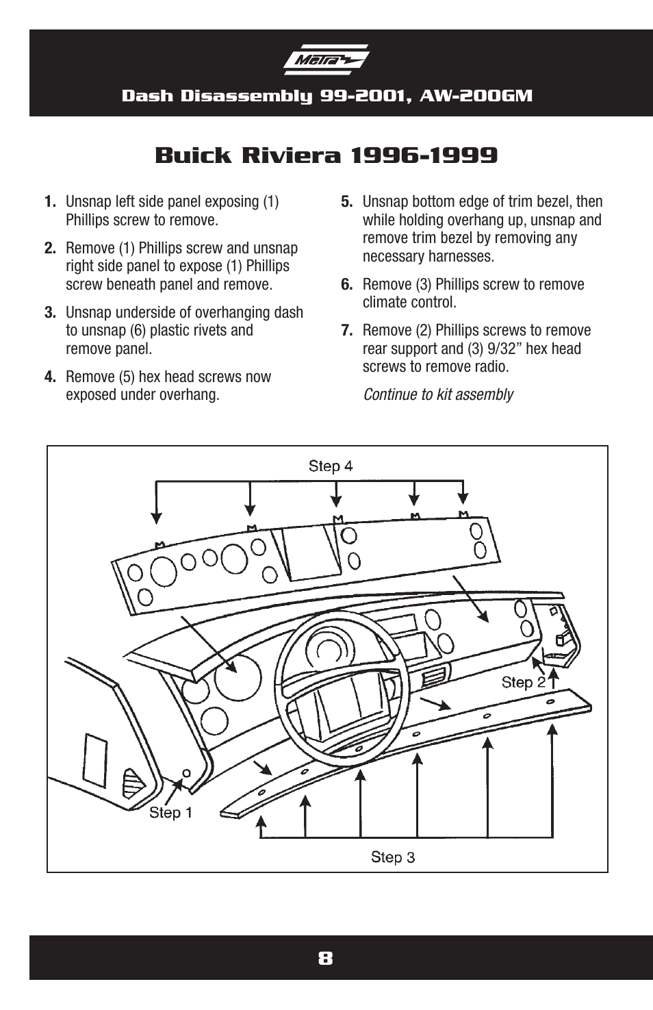 Metra Electronics AW-200GM User Manual | Page 8 / 36