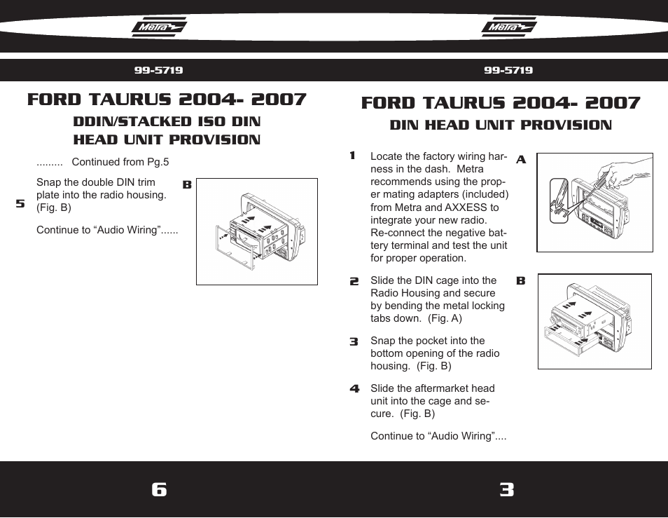 Metra Electronics 99-5719 User Manual | Page 5 / 6