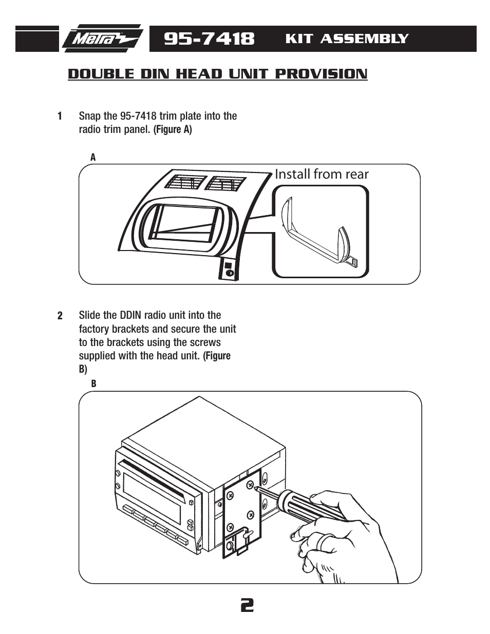 Metra Electronics 95-7418 User Manual | Page 4 / 8