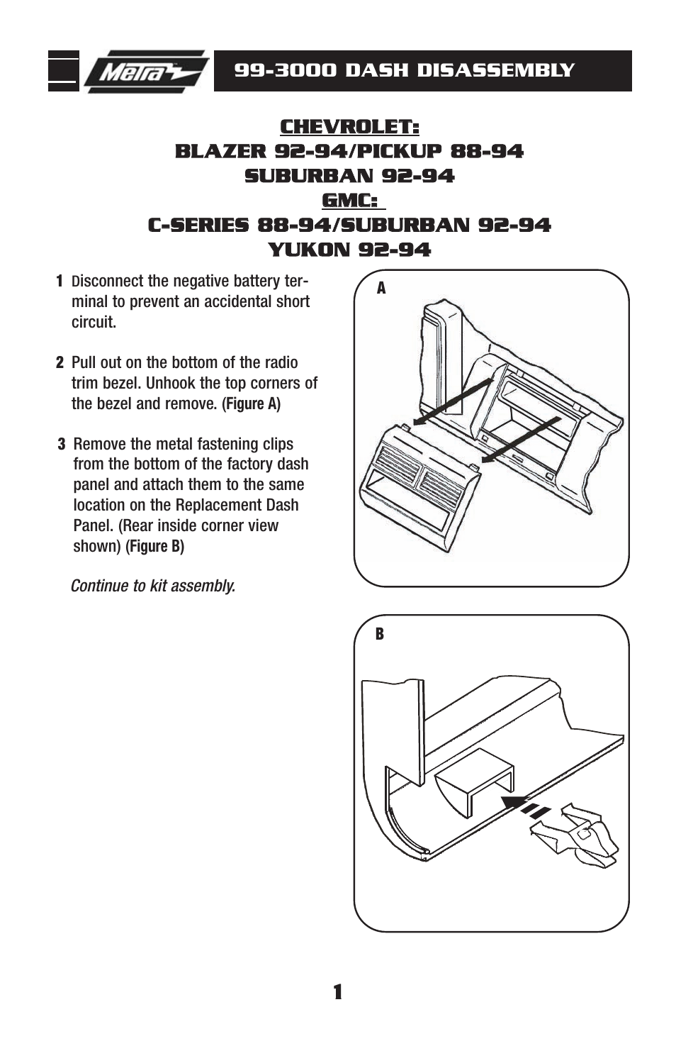 Metra Electronics AW-333GM User Manual | Page 3 / 8