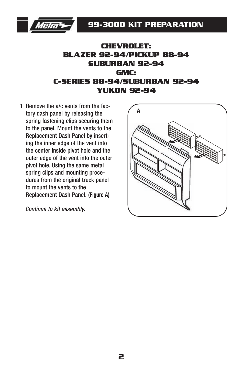 Metra Electronics AW-333GM User Manual | Page 4 / 8