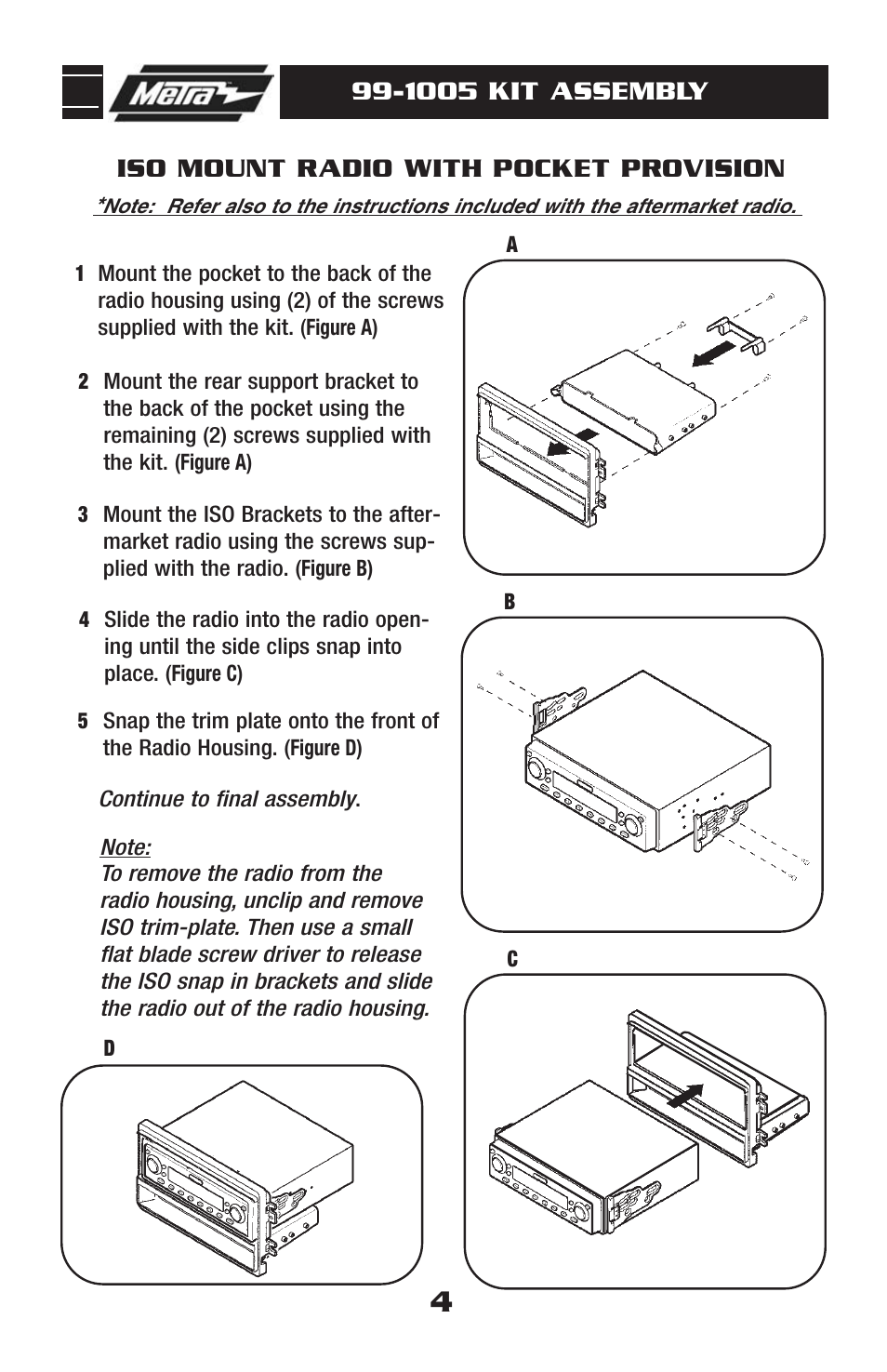 Metra Electronics 99-1005 User Manual | Page 6 / 8