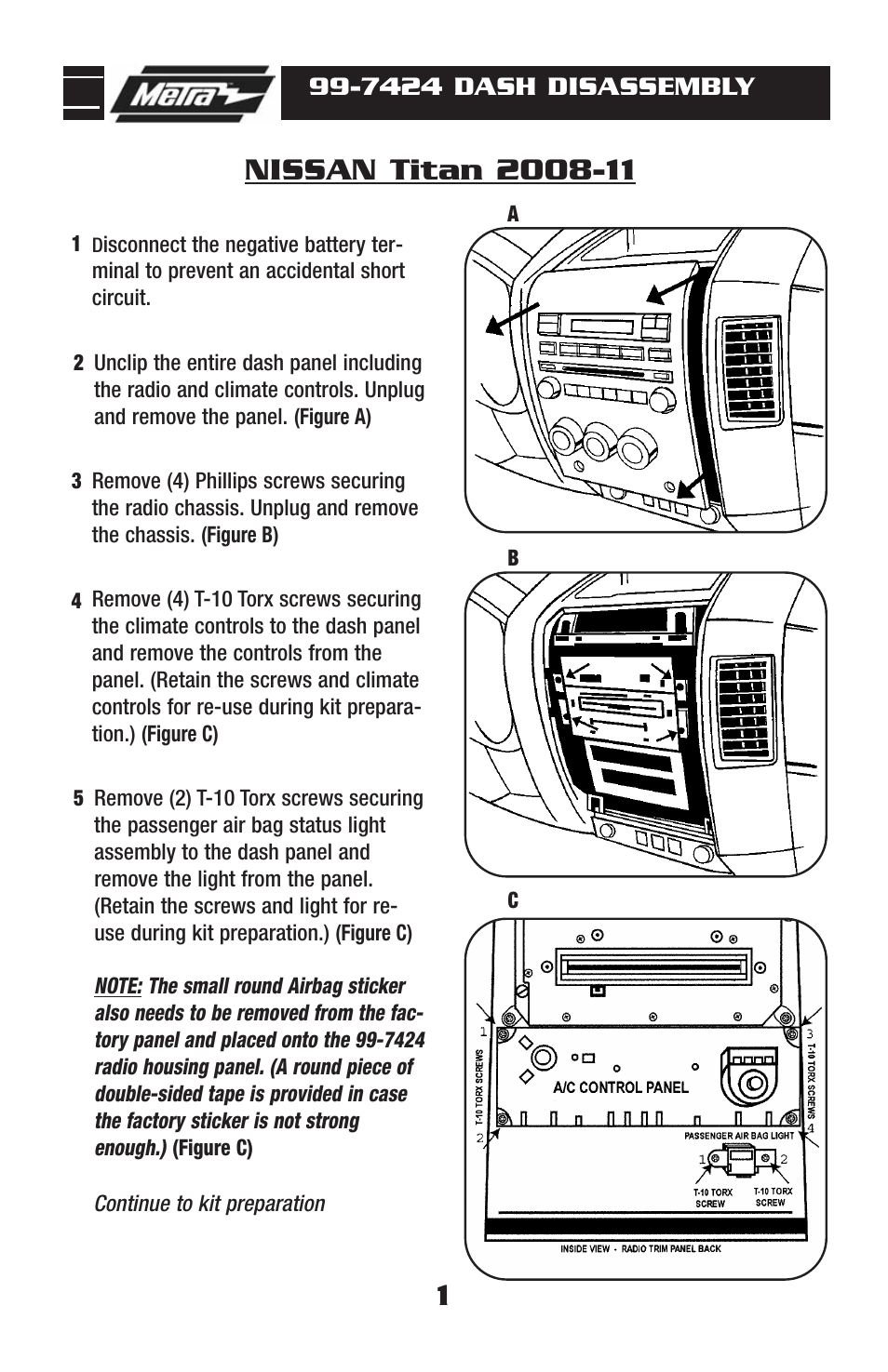 Metra Electronics 99-7424 User Manual | Page 3 / 8