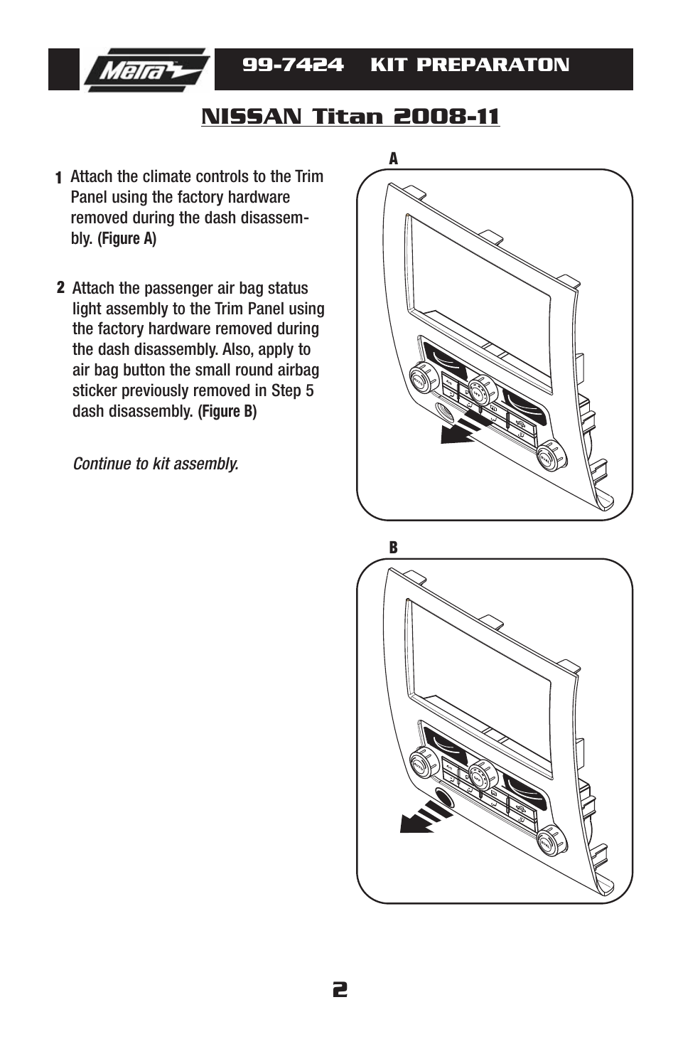 Metra Electronics 99-7424 User Manual | Page 4 / 8